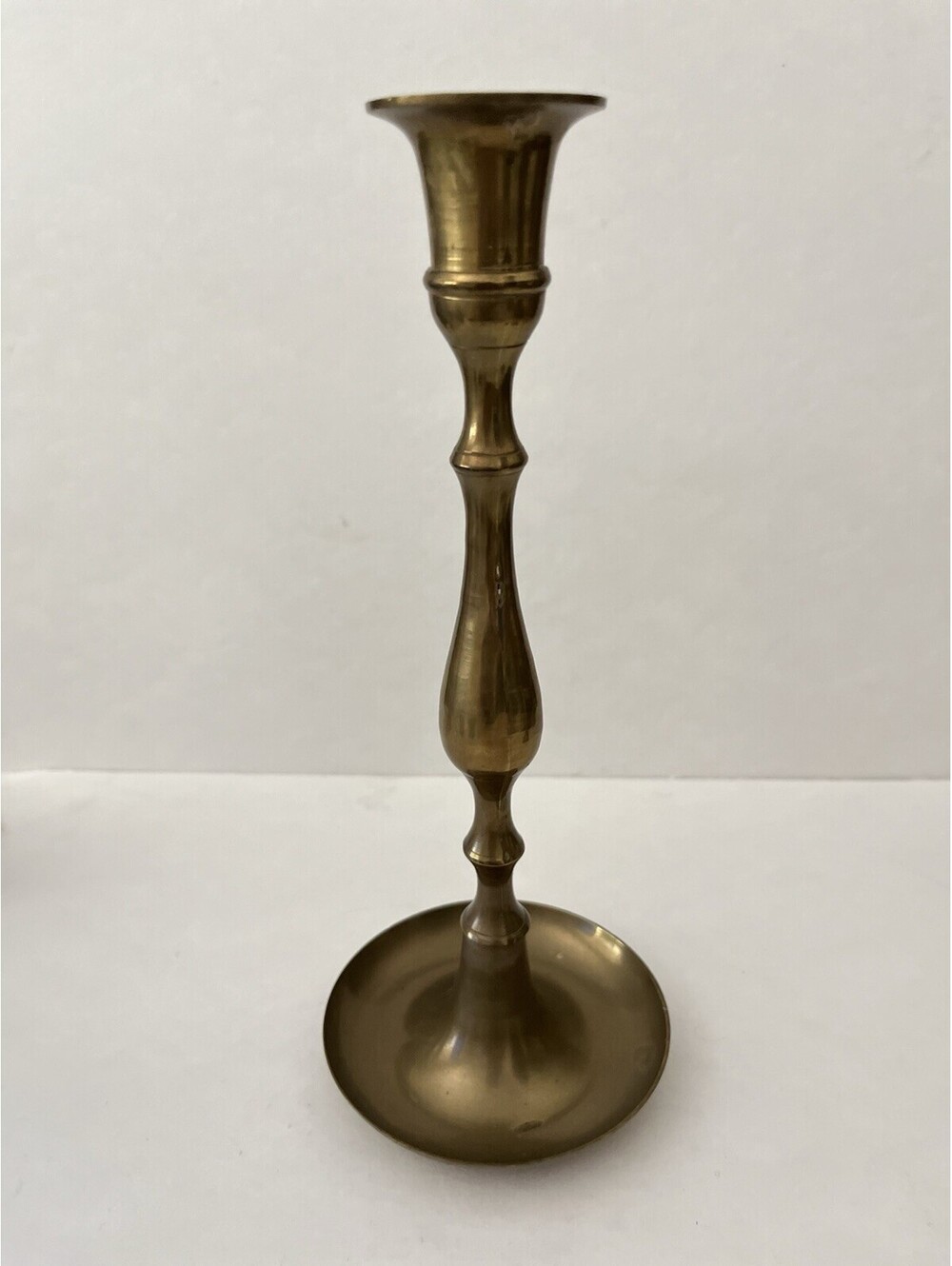 Vintage Brass Candlestick/Holder Collectible golden Tone Decor